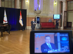 30 March 2021 The Speaker of the National Assembly of the Republic of Serbia Ivica Dacic